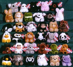 Puffkin Keyrings